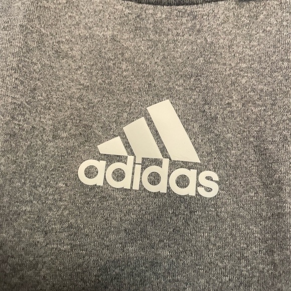 NWOT Adidas Twist Front Tank Gray Size XS - Picture 6 of 10